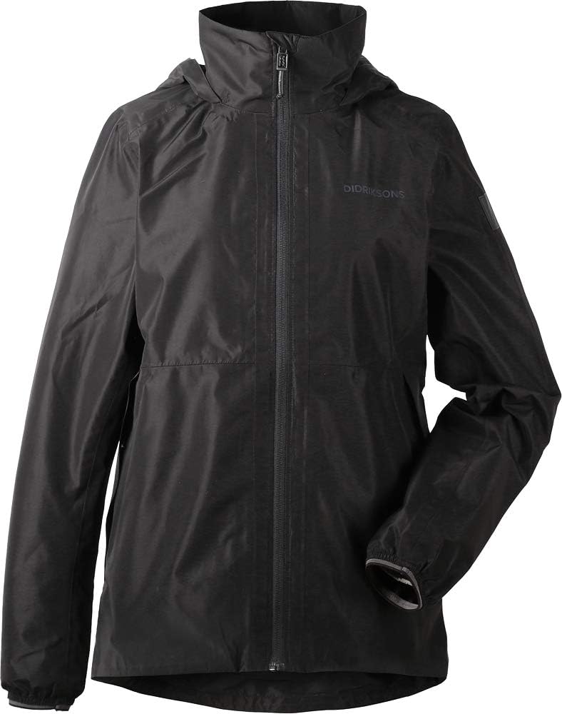 Didriksons Incus Jacket Women - wasserdichte Outdoorjacke 36 Schwarz, 36 Schwarz
