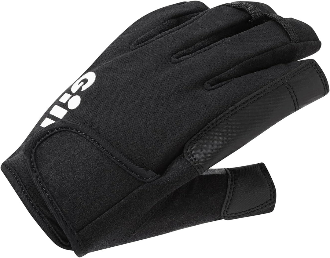 Gill Championship Segelhandschuhe - Kurzfinger mit ¾ Langen Fingern - Dura-Grip Gewebe, 50+ UV-Sonne