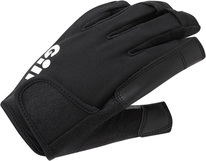 Gill Championship Segelhandschuhe - Kurzfinger mit ¾ Langen Fingern - Dura-Grip Gewebe, 50+ UV-Sonne