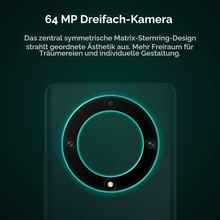 HONOR Magic 5 Lite 5G 256GB/8GB RAM Dual-SIM Emerald-Green Grün Magic5 Lite 5G 8+256, Grün Magic5 Li