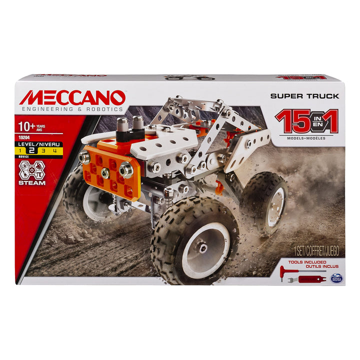 Meccano 2007504 Konstruktionsspielzeug, Mehrfarbig, one Size