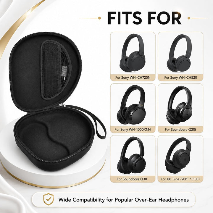 Schutzhülle kompatibel mit Sony WH-CH720N Noise Canceling Wireless Kopfhörern Bluetooth Over The Ear