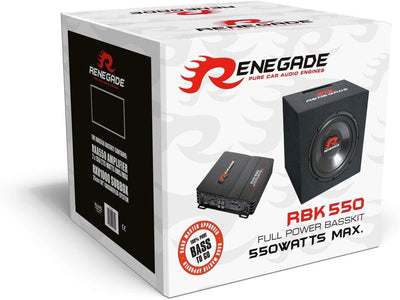 Renegade RBK550 Pre-Loaded Subwoofer 250W