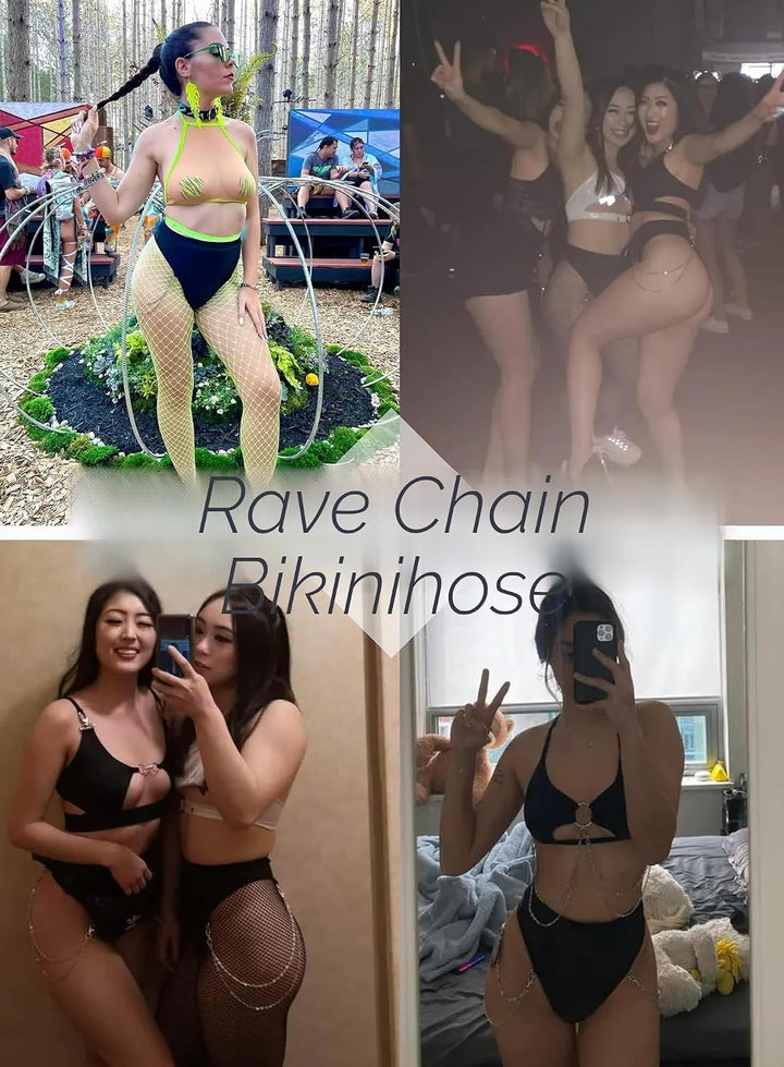 EVELUST Rave Booty Shorts für Damen – Hoch Taillierte Badeshorts Scrunch Sporthose Kurze Leggings Go