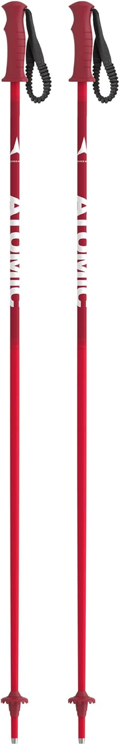 ATOMIC Unisex-Adult SKI Poles Red 85 cm, Red 85 cm