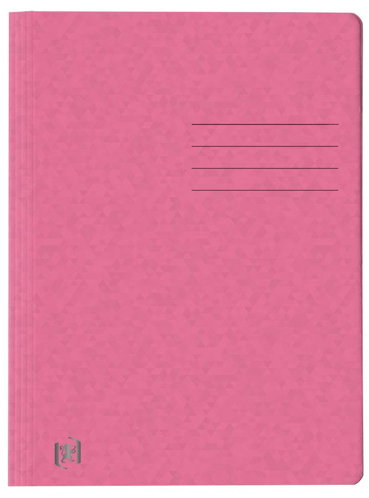 Oxford Schnellhefter A4, aus Karton, rosa, 25 Stück rosa Single, rosa Single