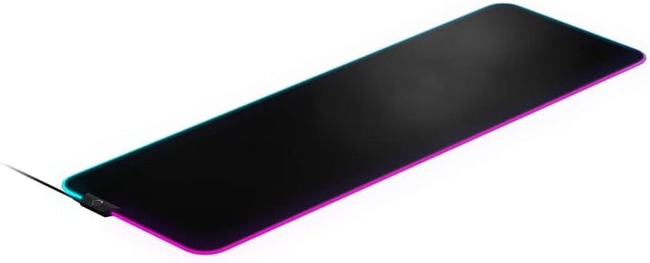 SteelSeries QcK Prism Cloth XL - Gaming Mauspad – 2 Zonen RGB-Beleuchtung – Grösse XL (900mm x 300mm