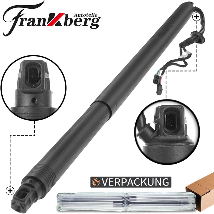 Frankberg 1x Elektrische Gasfeder Gasdruckfeder Heckklappe Rechts 5-Türer Kompatibel mit O.c.t.a.v.i