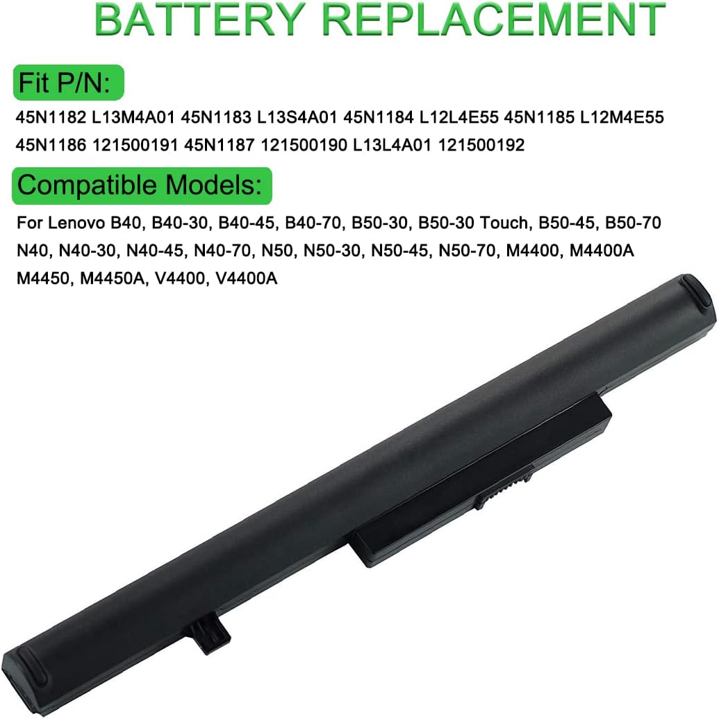 XITAIAN 14.4V 32Wh L12M4E55 L13M4A01 L13S4A01 L12L4E55 L13L4A01 Ersatz Laptop Akku für Lenovo IdeaPa