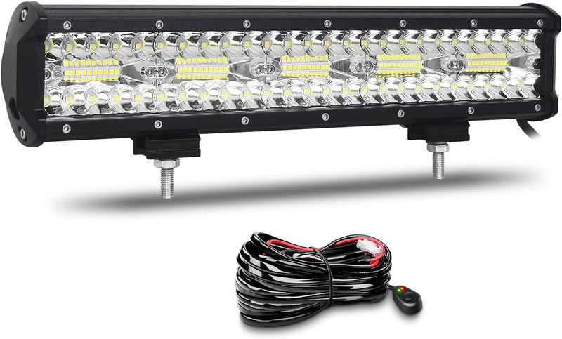 Willpower 15 Zoll 38CM 300W Led Arbeitsscheinwerfer Bar Led Scheinwerfer 12V 24V Wasserdicht Flutlic