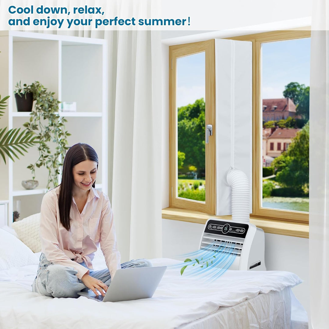 Klimaanlage Fensterabdichtung, Fensterabdichtung für Mobile Klimageräte, Wäschetrockner, Ablufttrock
