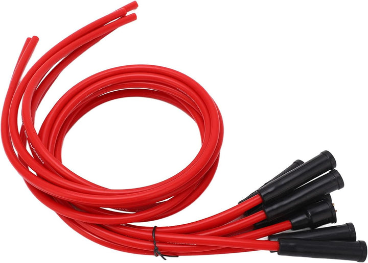 Hochleistungs-Zündkerzenkabelsatz 8 Mm Durchmesser 1 M Länge Zündkabelsatz für 6-Zylinder-Oldtimer