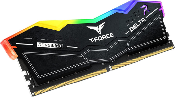 TEAMGROUP T-Force Delta RGB DDR5 32GB Kit (2x16GB) 6000MHz (PC5-48000) CL40 Desktop-Speichermodul RA