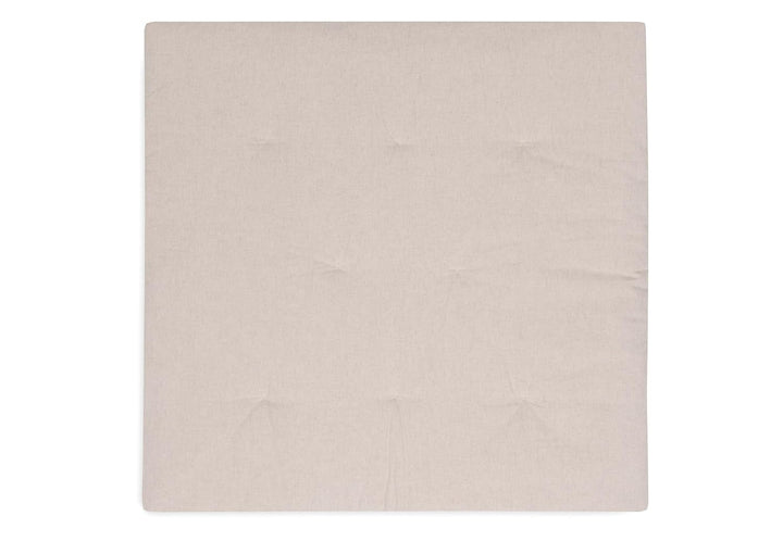 Jollein Krabbeldecke für Baby - Harvest Natural - 70% Baumwolle, 30% Leinen - Laufgittereinlage - 10