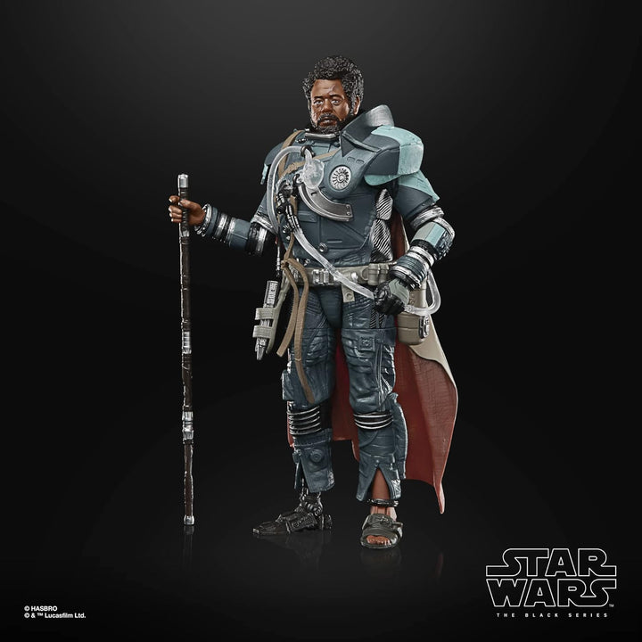 Star Wars The Black Series Saw Gerrera 15 cm grosse Action-Figur zu Rogue One: A Story zum Sammeln,