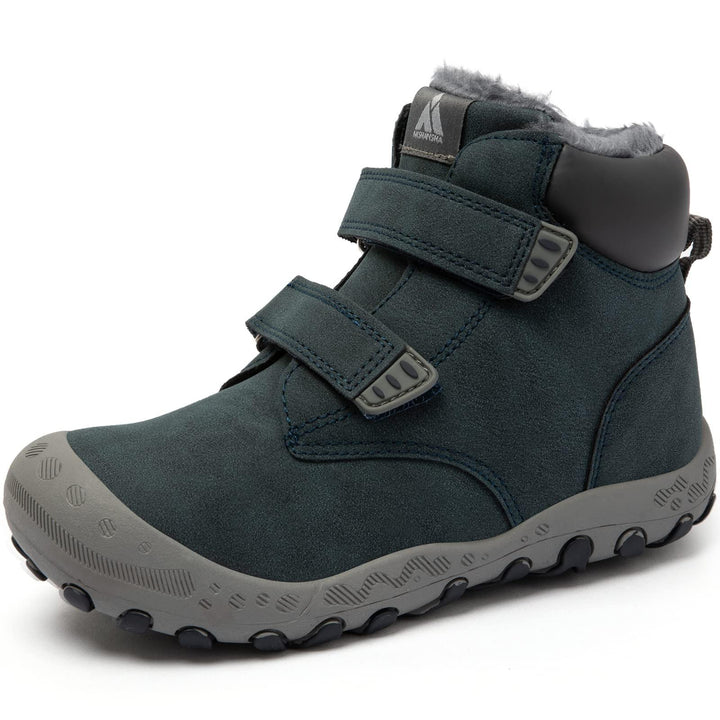 Mishansha Schneestiefel Kinder Winterschuhe Gefüttert Winterstiefel für Jungen Mädchen, Gr.24-38 EU