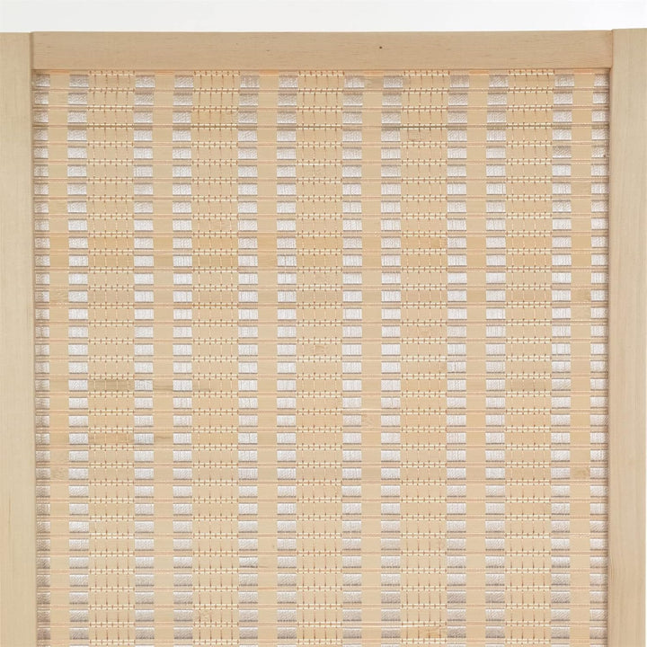 DESIGN DELIGHTS RAUMTEILER Bastia | 170x120 cm, Bambus, Holz, gewebter Faden | Paravent, Trennwand,