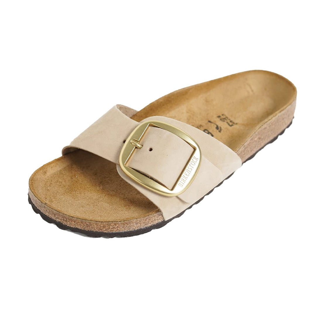 BIRKENSTOCK 1024009 Madrid Big Buckle Sandcastle Narrow FIT 37 EU Sandcastle N, 37 EU Sandcastle N