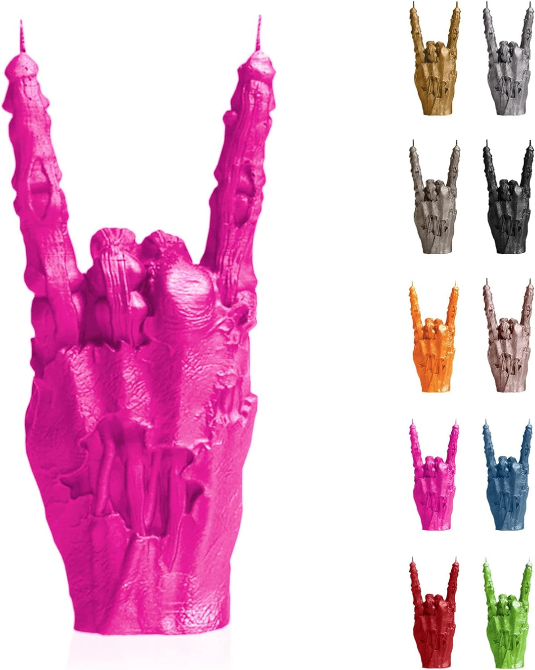 Candellana Zombie Deko Kerze - Zombie Hand Deko - Halloween Deko Hand - Gothic Deko - Grunge Deko Ke