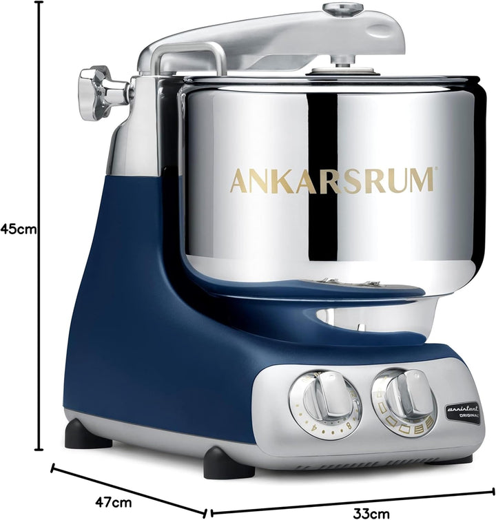 Ankarsrum 6230 BL Multifunktionsküchenmaschine, blau