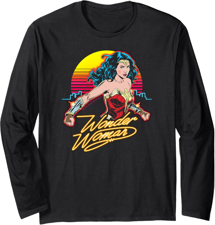Wonder Woman 1984 Skyline Langarmshirt