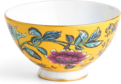 Wedgwood Wonderlust Bowl 4.3" Yellow Tonquin, Yellow Tonquin