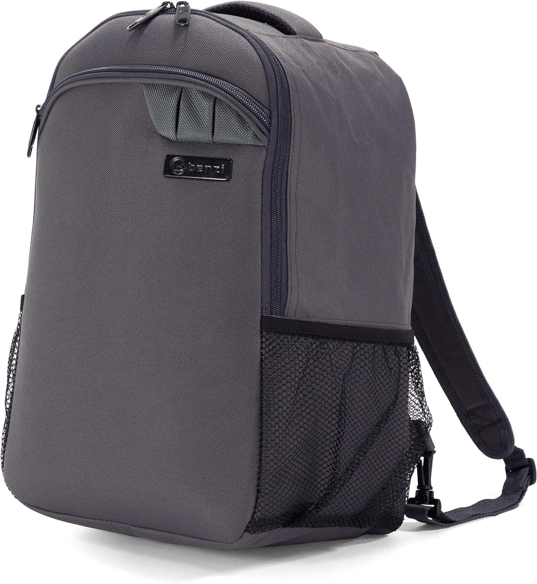 Benzi Reisetasche 40 x 25 x 20 cm Handgepäck Ryanair und Vueling, 5646 Schwarz, 5646 Schwarz