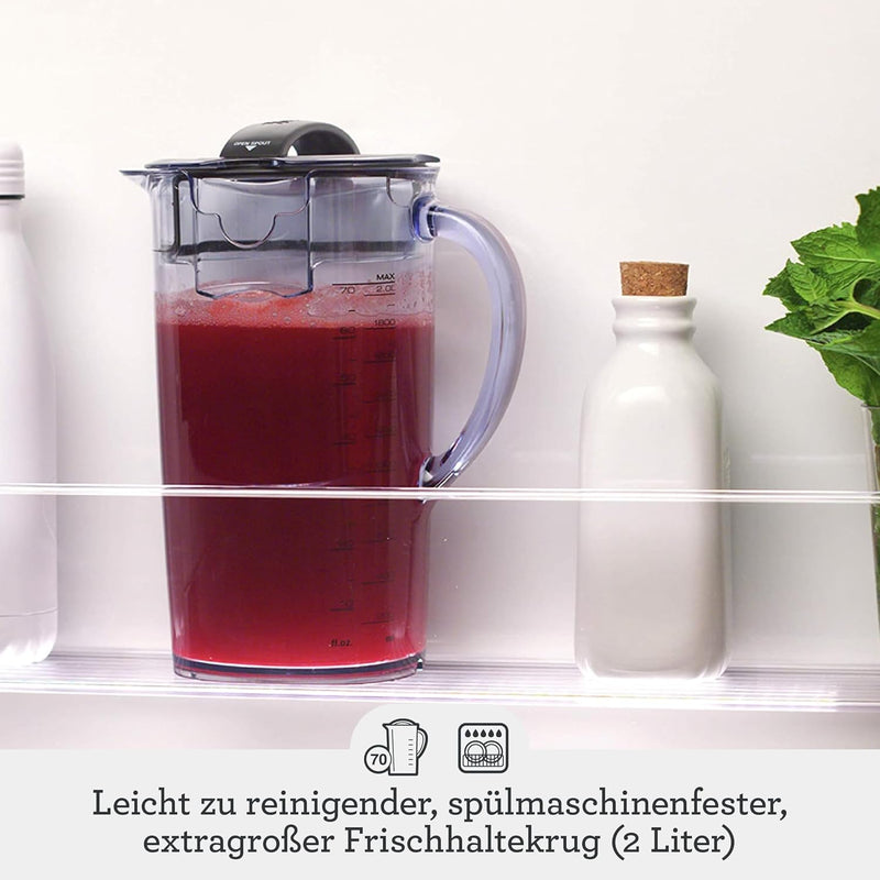 Sage Appliances SAGE SJE530 the Nutri Juicer Cold Plus, Entsafter, Gebürstetes