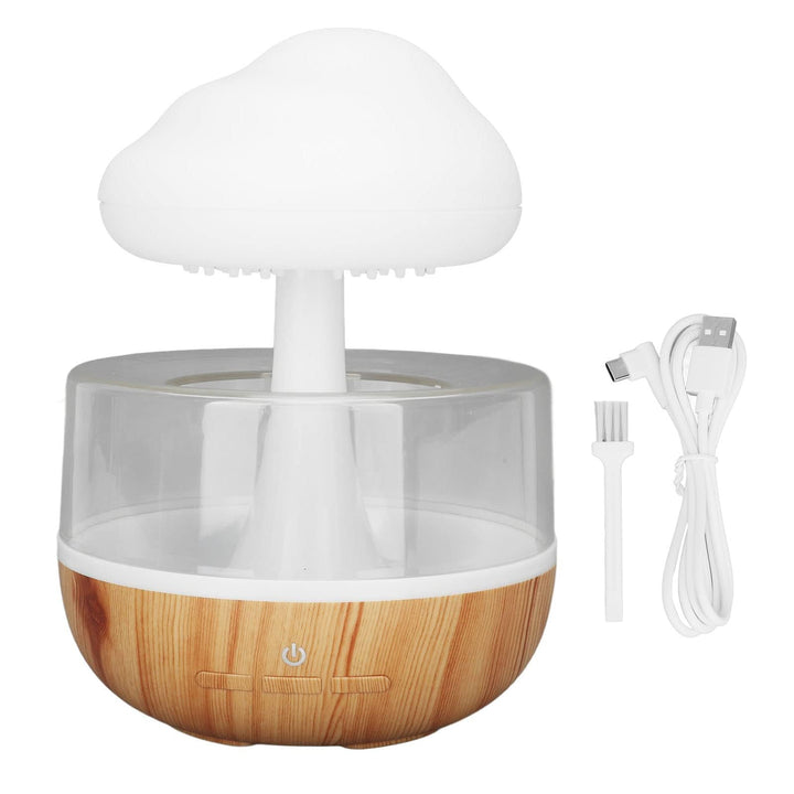 Regenwolken Luftbefeuchter, Rain Cloud Humidifier Diffuser Luftbefeuchter Mit 7 Farben LED-Lichtern