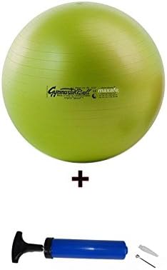 Pezziball MAXAFE Set Gymnastikball + inkl. ATC-Pumpe, Grössen, Pezzi Ball inkl. Ballpumpe apfel grün