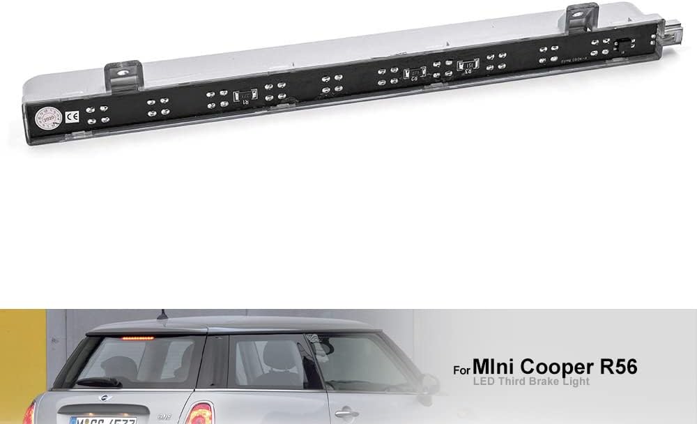 NSLUMO Chrome Linse Rote Drei Bremsleuchte Hochmontage Licht Für R56 Cooper CooperS R60 Landsmann 20
