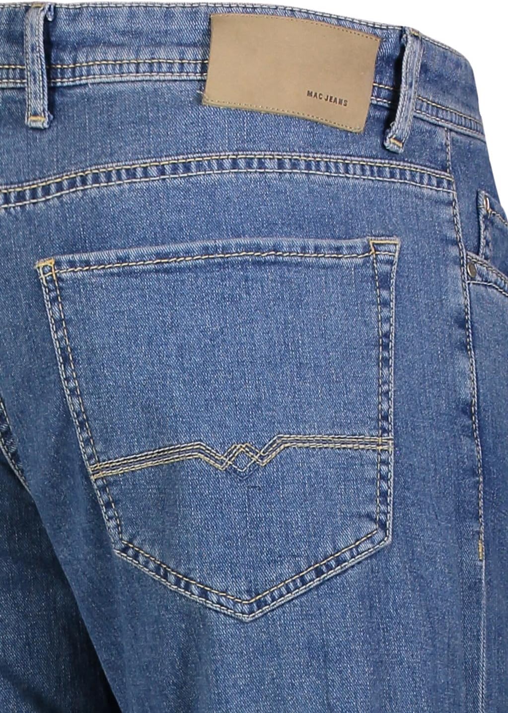 MAC JEANS Herren Hose Regular Fit Ben Alpha Denim 33/36