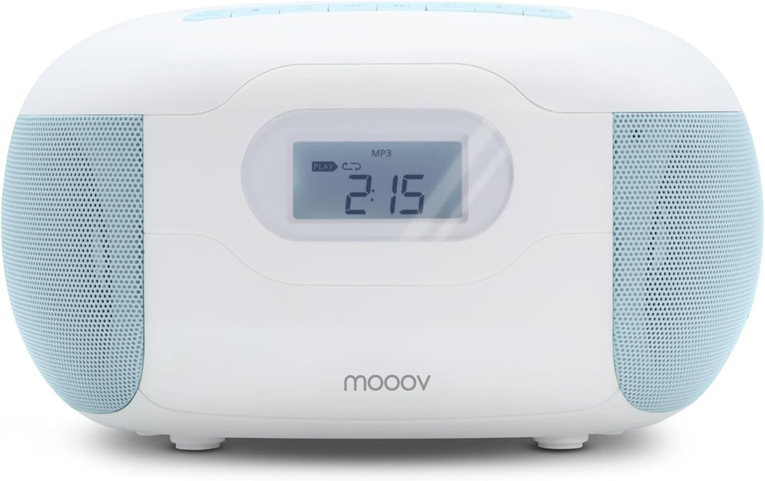 CD Player Radio Celeste Bluetooth, MP3 mit USB-Anschluss, Micro-SD-Karte - Blau - Metronic 477187
