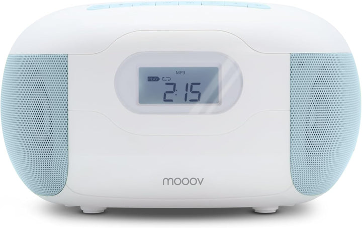 CD Player Radio Celeste Bluetooth, MP3 mit USB-Anschluss, Micro-SD-Karte - Blau - Metronic 477187