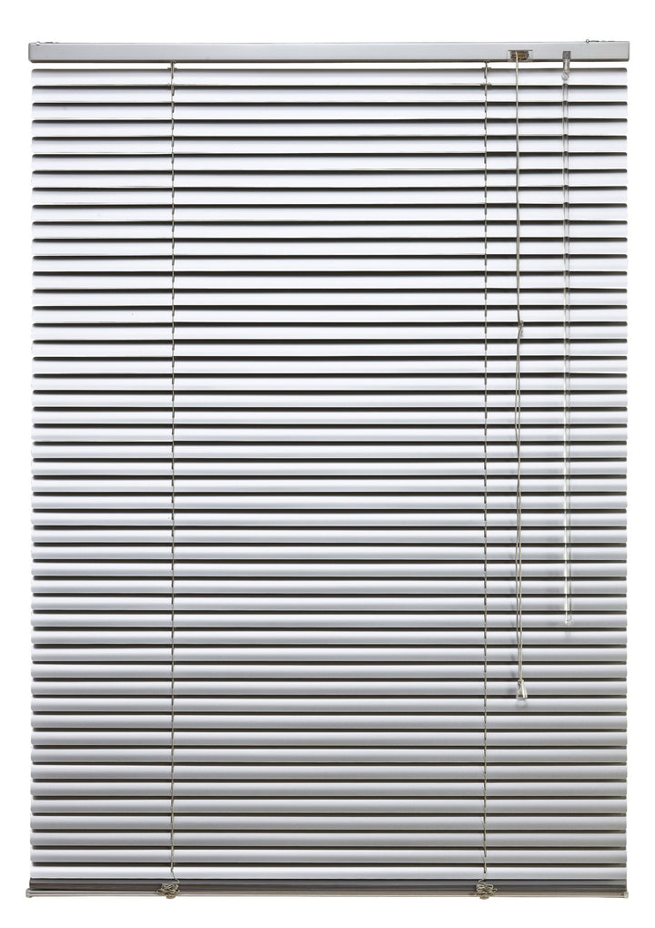 Alu Jalousie Silber - Breite 40 bis 240 cm - Höhe 130/160 / 220 cm - Tür Fenster Rollo Jalousette Al