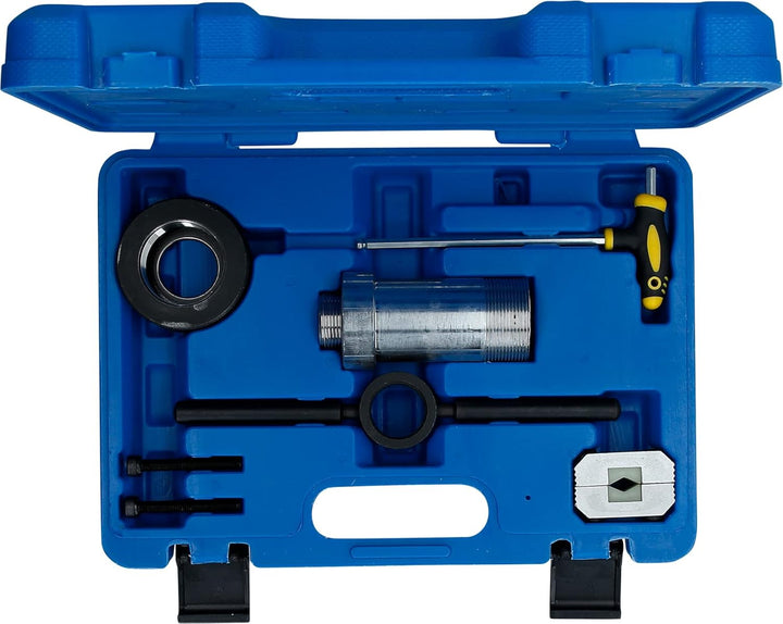 Brilliant Tools BT651100 Montagewerkzeug für Stossdämpfer mit Zuganschlagsfeder, 8-tlg