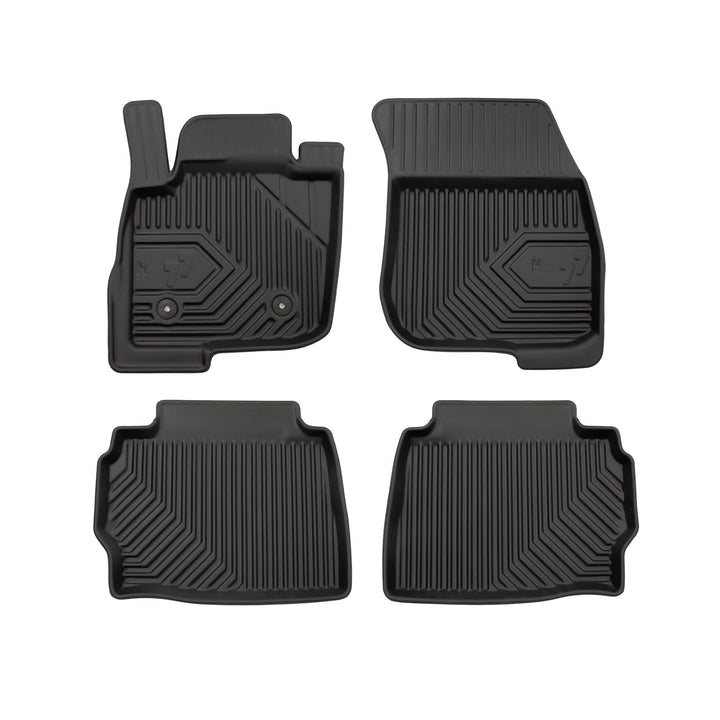 FROGUM No.77 Gummimatten Ganzjahresset von Auto Fussmatten Autofussmatten für Ford Mondeo V ab 2015