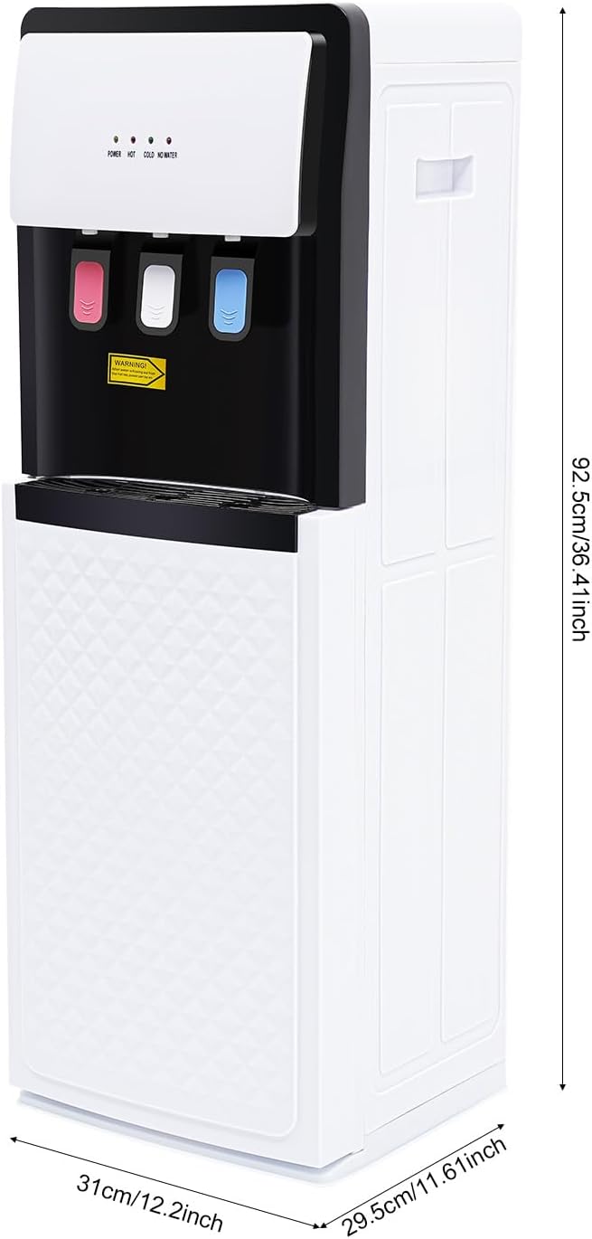 Wasserspender für heisses und kaltes Wasser Bodenwasserspender für Hause Büro Schlafzimmer Wohnzimme