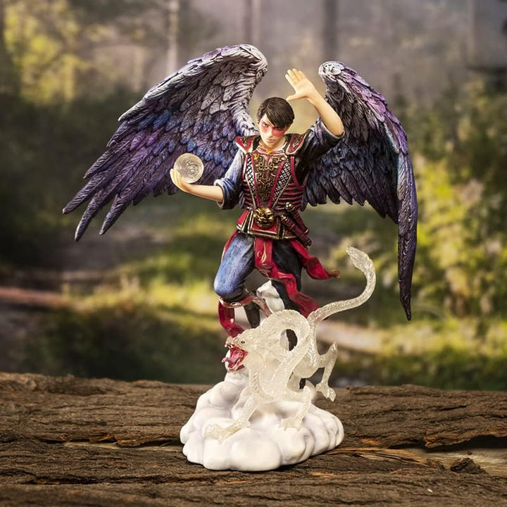 Pacific Giftware Magier Figur Element Luft - Elemental Magic by Anne Stokes | Engel Sammelfigur Zaub