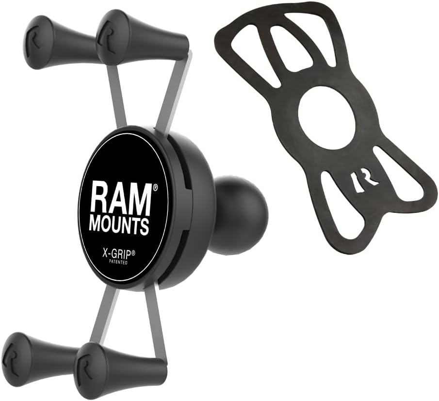 RAM Mounts Universal X-Grip Halteklammer für Smartphones mit 1-Zoll Kugel (RAM-HOL-UN7BU)
