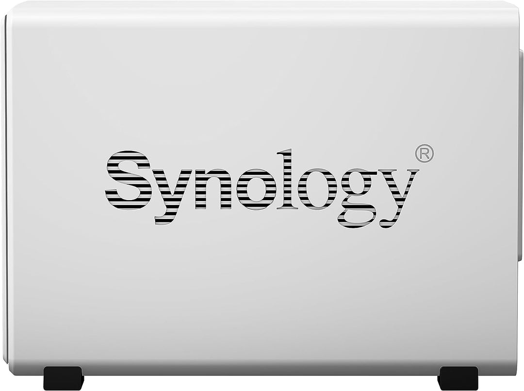 Synology NAS Drive DS220J 4TB - 2 Bay Desktop NAS Enclosure, Installed with 2 x 2TB Seagate IronWolf