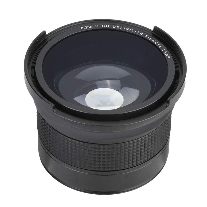 58MM 0,35X Fisheye Objektiv Super Weitwinkelobjektiv für Canon/Nikon/Sony/Minolta/Pansonic/Olympus/P