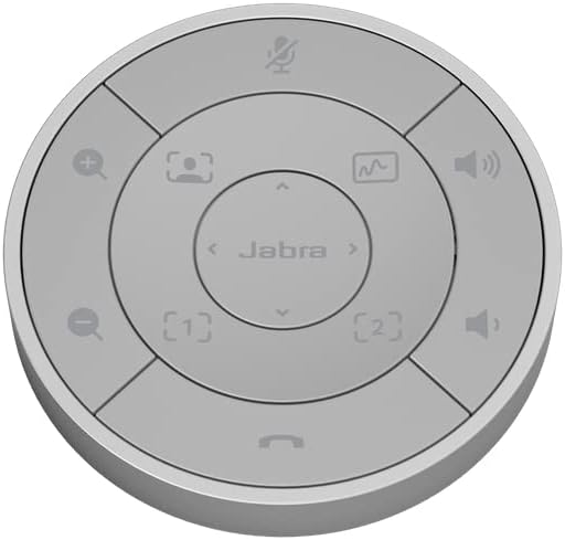 Jabra 8220-209 PanaCast 50 Remote Control - Simplistic Remote Control for PanaCast 50 Video Bar - Al