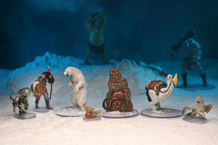 Rubie's Wizkids D&D Icons of The Realms: Snowbound Booster Brick (8) | DnD Miniaturen Halloween 32 S