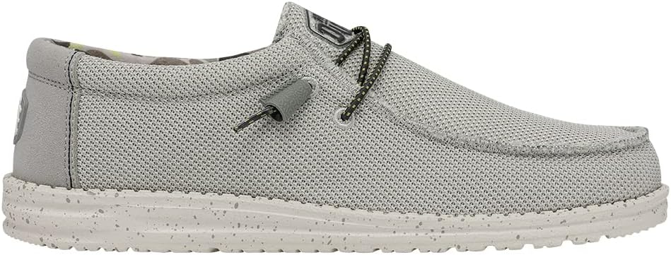 Hey Dude Herren Wally BraidedMokassin 41 EU Grau, 41 EU Grau