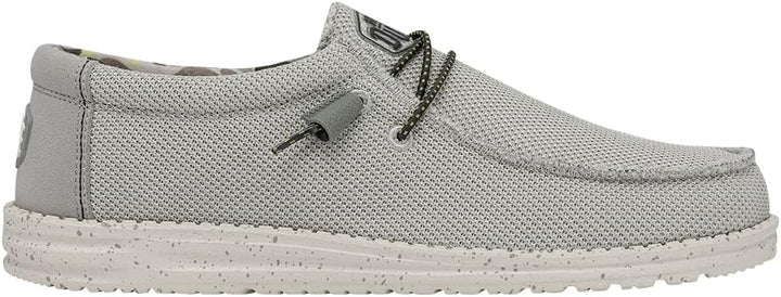 Hey Dude Herren Wally BraidedMokassin 41 EU Grau, 41 EU Grau