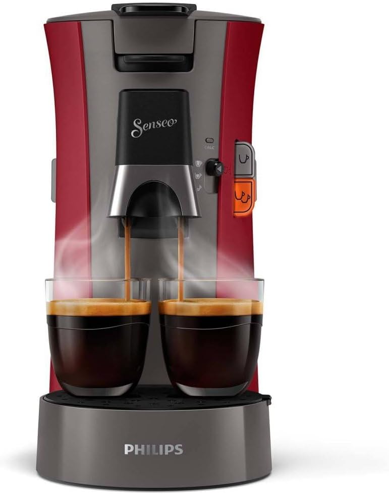 Philips SENSEO Select CSA230/90 Kaffeepadmaschine Rot