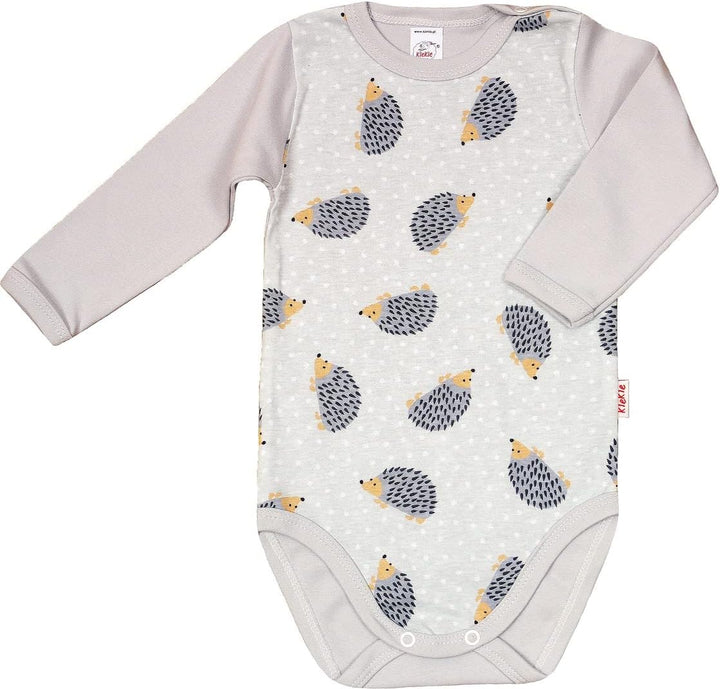 KLEKLE Baby Body - Body Langarm Unisex - 5er-Pack - mit Druckknöpfen - 100% Baumwolle - Babykleidung