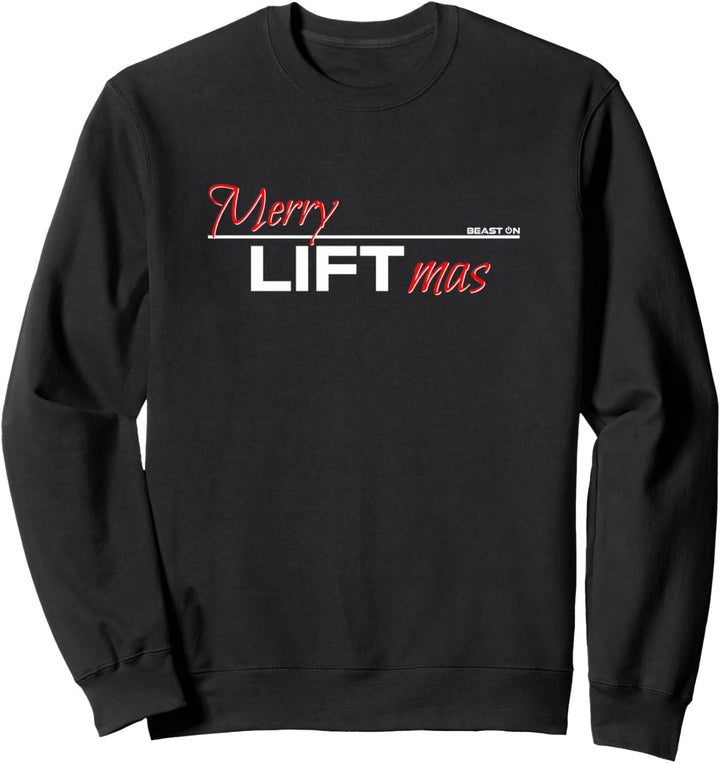 Merry Liftmas Lustige Fitness Weihnachten Gym Sprüche Sweatshirt