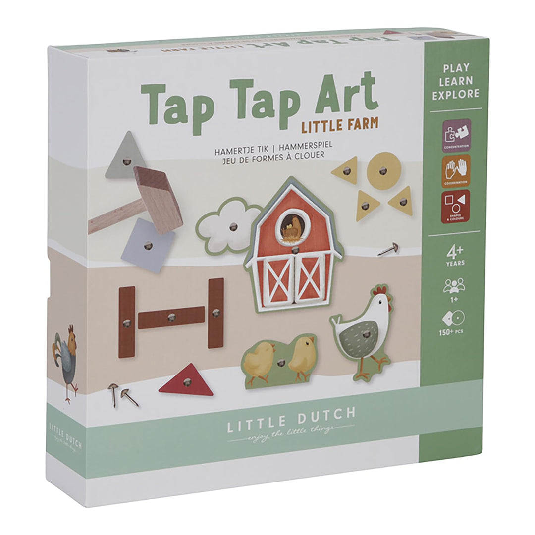 Little Dutch Hammerspiel Nagelspiel Tap Tap Art (Little Farm), Little Farm